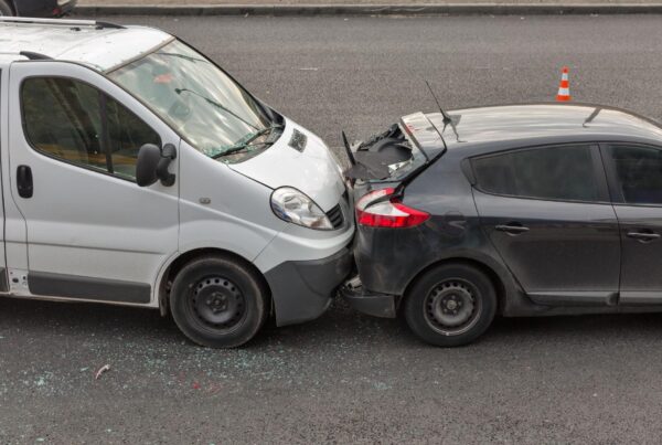 High-Speed Rear-End Crash
